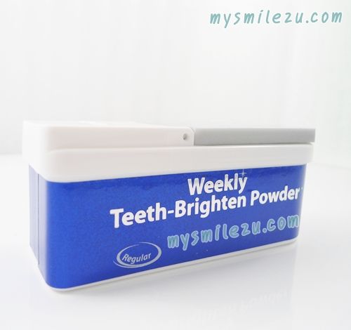 ผงขัดฟันขาว teeth whitening powder