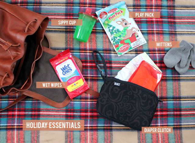 in the toddler diaper bag: holiday season essentials (+ giveaway!)