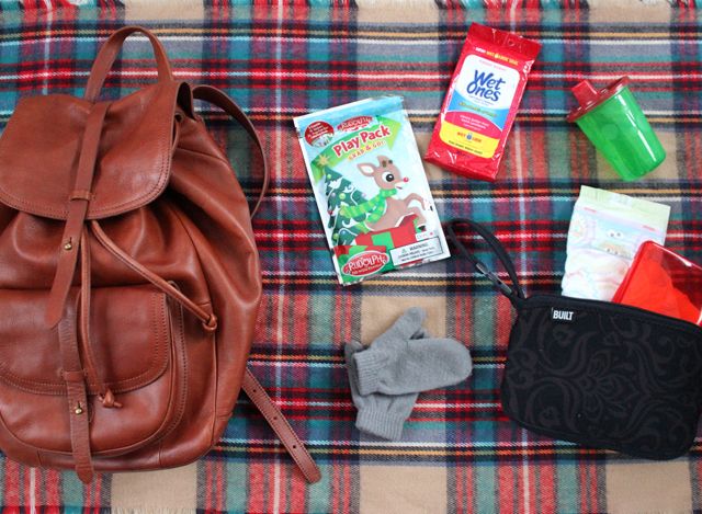 in the toddler diaper bag: holiday season essentials (+ giveaway!)