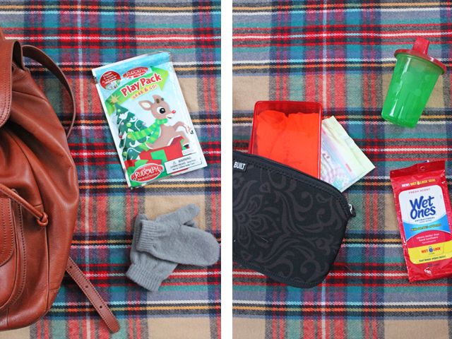 in the toddler diaper bag: holiday season essentials (+ giveaway!)