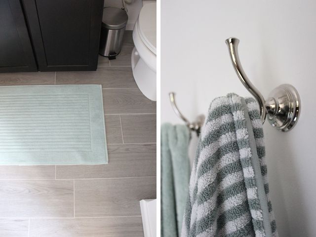 around the house: master bathroom update