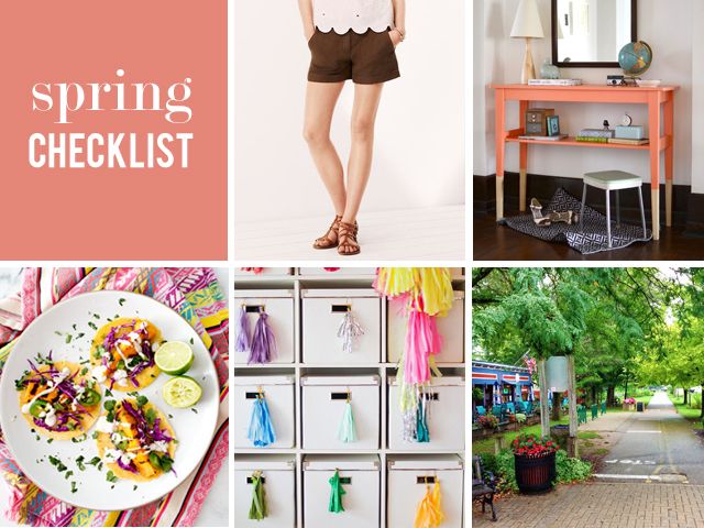 5 things Friday: spring checklist