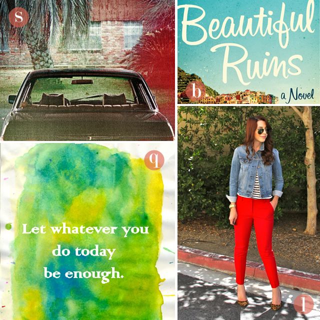 song / book / quote / look