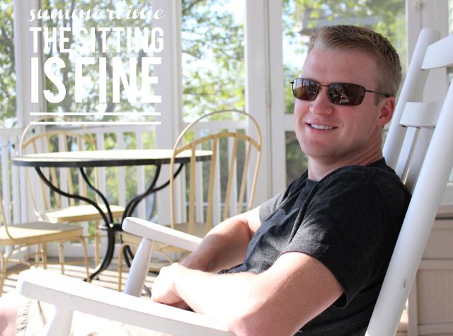lately: porch life