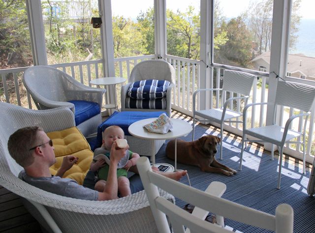 lately: porch life