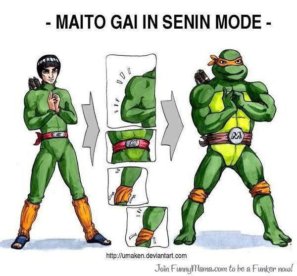 Kishi Give Rock Lee Sage Mode!!!