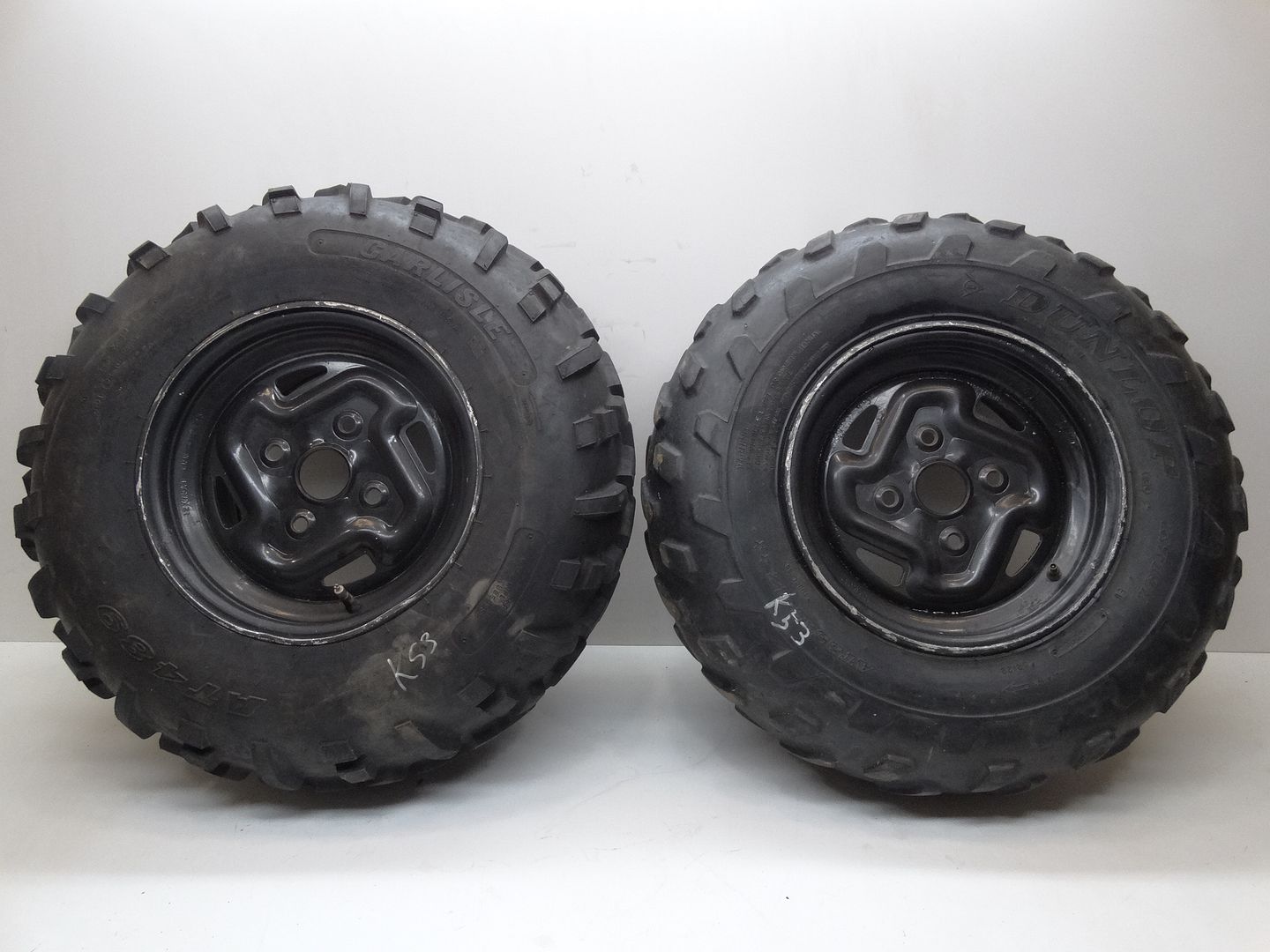 2005 Kawasaki Brute Force 750 750i 4x4 25X10X12" Rear Rims and Tires