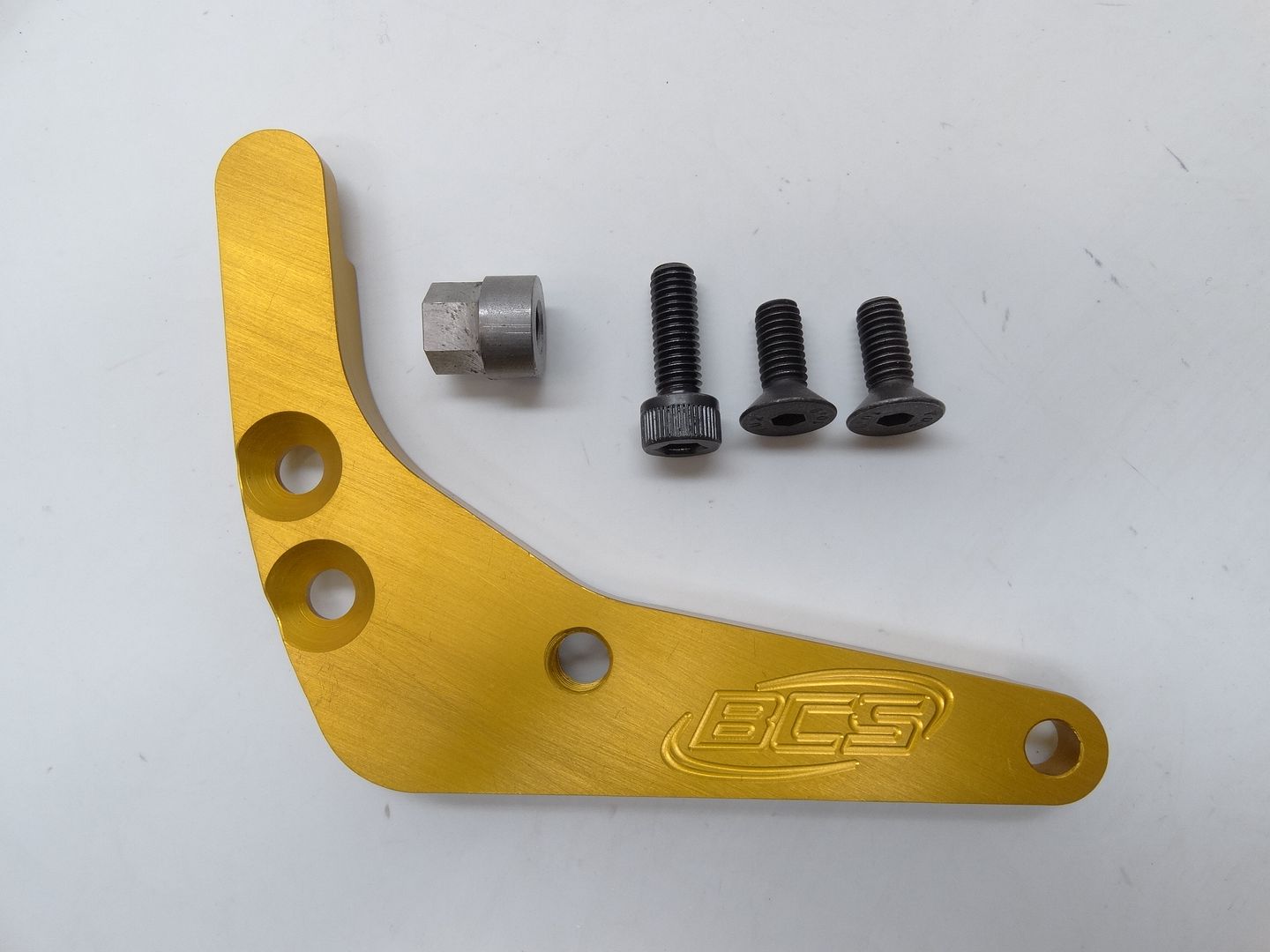 Suzuki LTR450 BCS Performance Gold Series Shift Pin Relocator Bracket