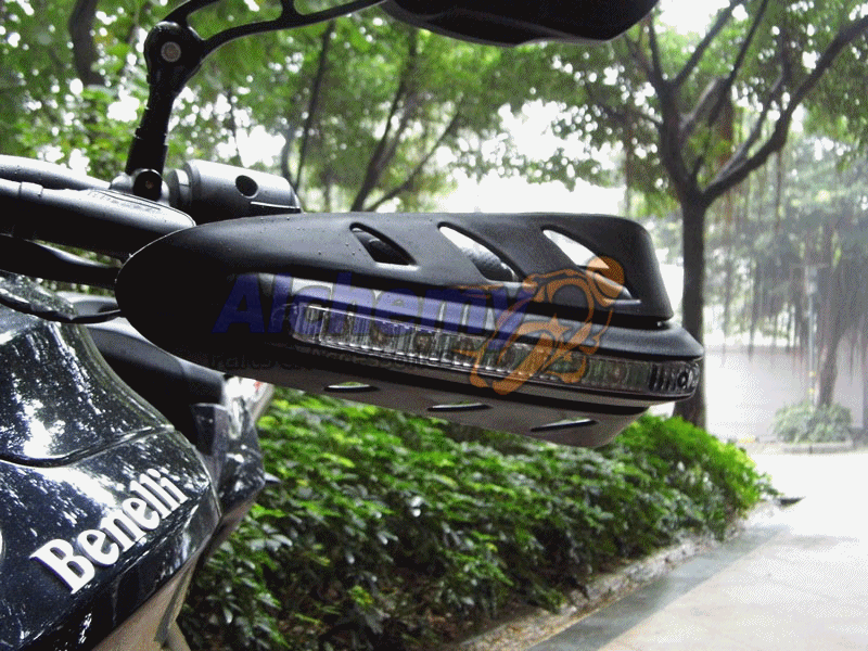 LED Handguards Hand Guards Integrated Turn Signals Yamaha Polaris