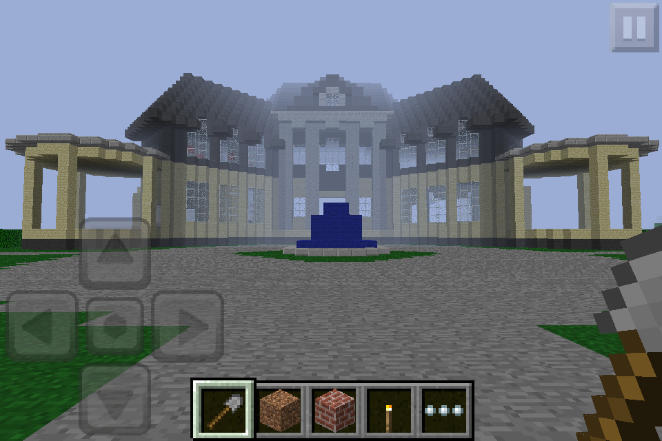 Minecraft PE Awesome Mansion! MCPE Maps Minecraft Pocket Edition