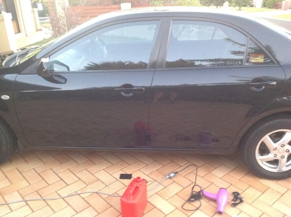 How To Removing plastic door strips / Badges Mighty Car Mods