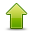 small green up arrow