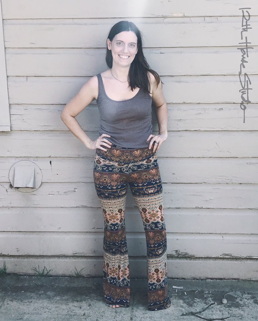 Hack Your Leggings Pattern into Bell Bottoms! A Tutorial for Sewing ...
