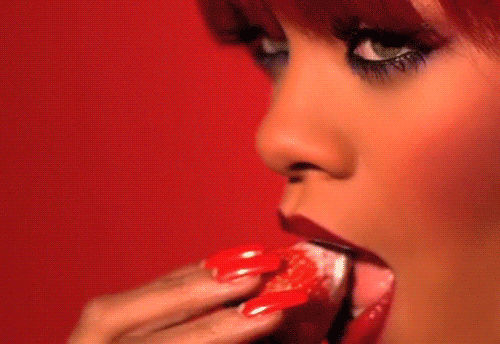 Rihanna Strawberry photo straw.gif