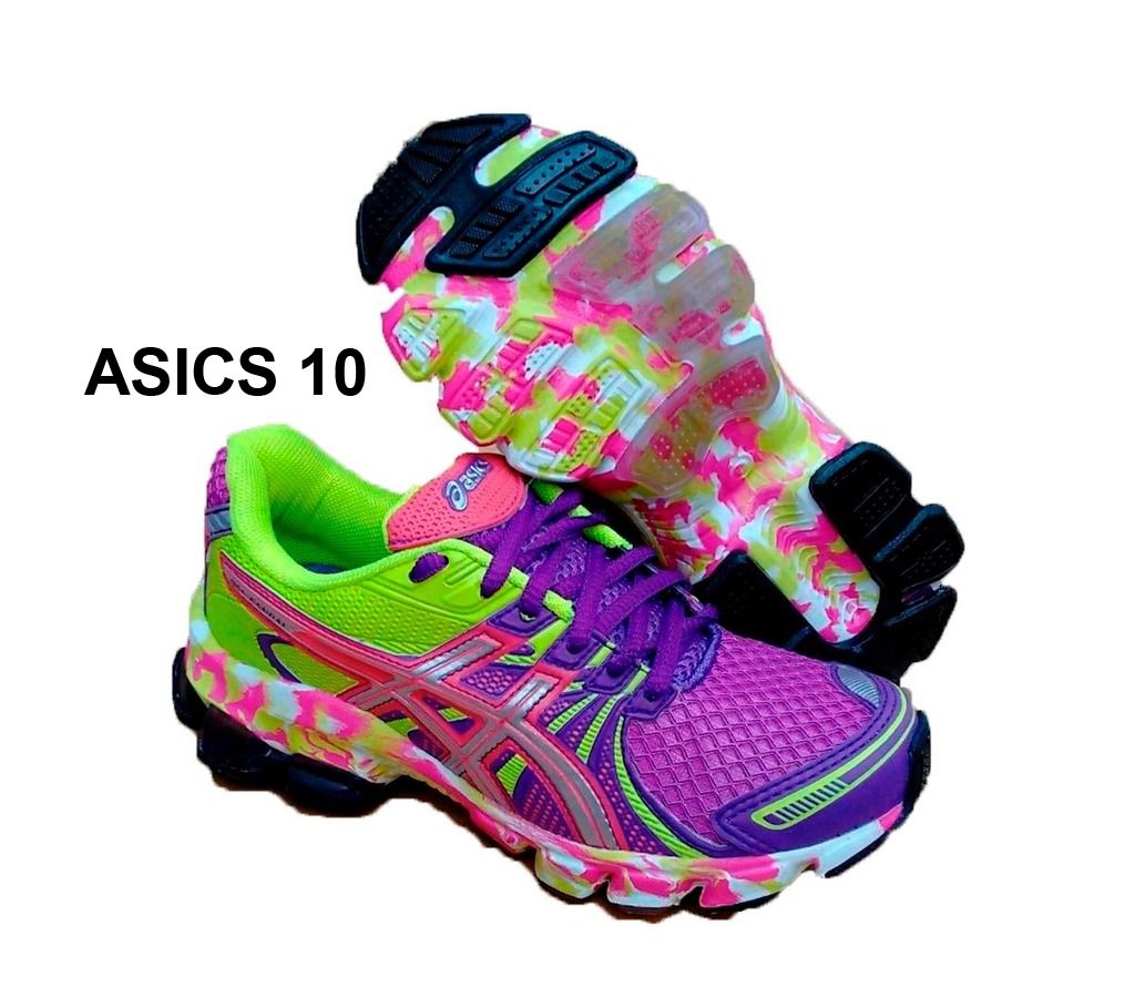 tenis asics feminino sendai gel original academia e fitness