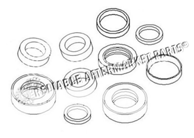 New Cylinder Seal Kit w/ R&ampB made to fit Toyota Forklift 04654-U1010-71