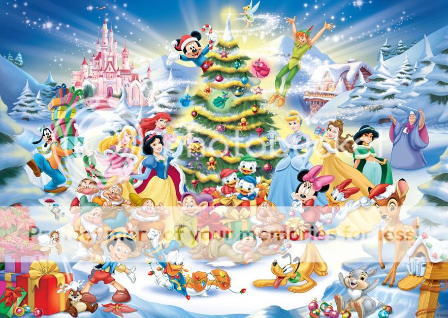 Disney Character Map II - Christmas (Picture Click) Quiz - By cachecache