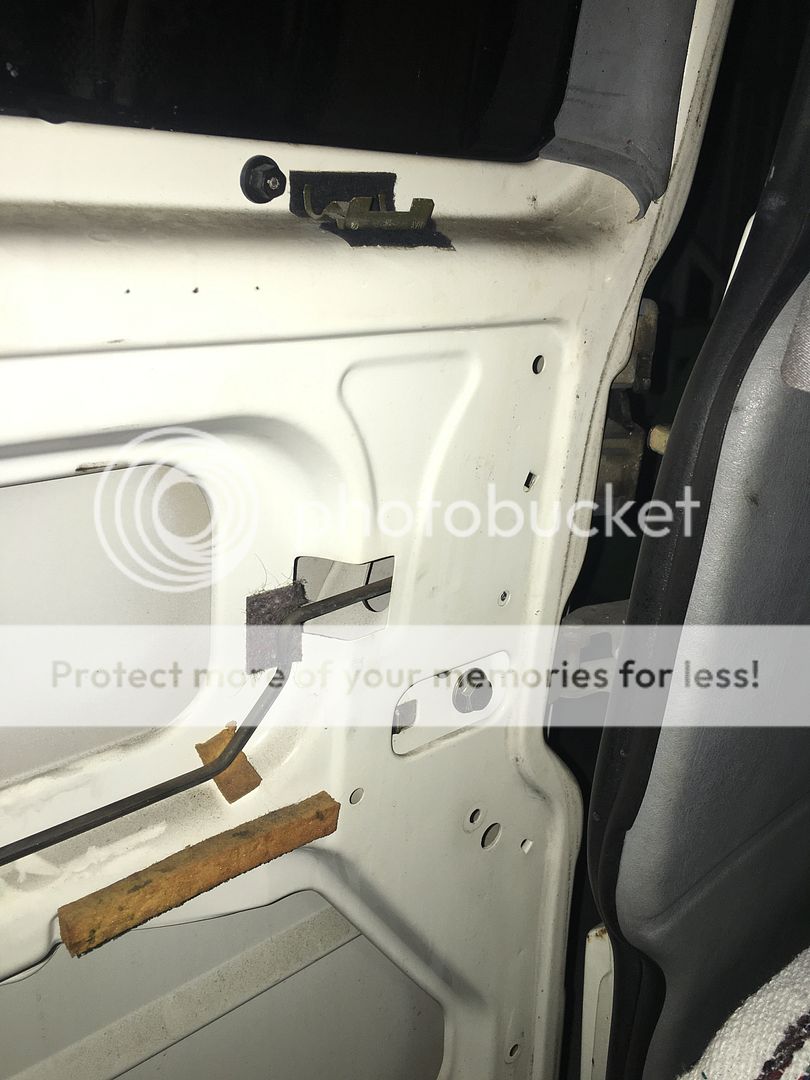 Eurovan View topic Sliding door stuck shut!
